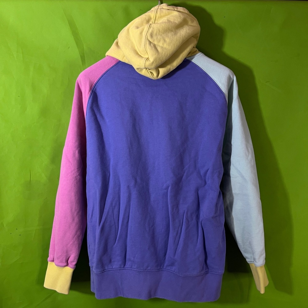 Teddy Fresh Color Block Hoodie‎ Pullover Sweatshirt Mens Size Medium - Picture 2 of 5
